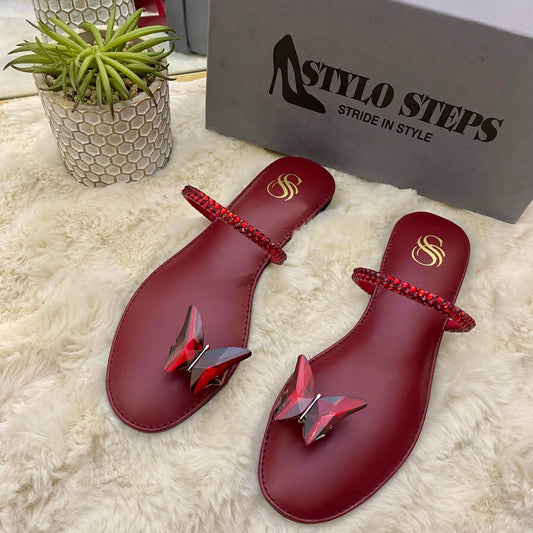 Butterfly Stride Flats