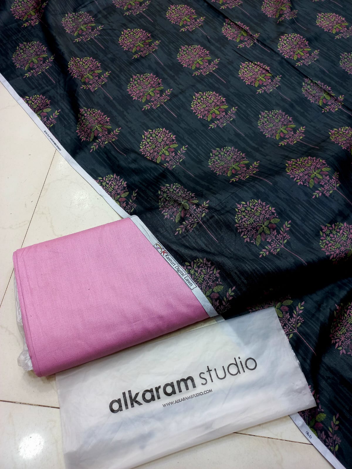 AL-KARAM KASTURI PRINTED LAWN COLLECTION 2 Pcs