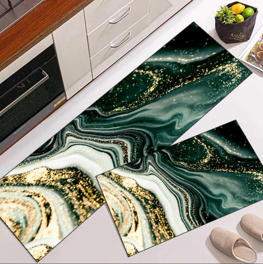 2 Pcs Runner Mat Set