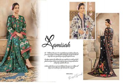 Orchid BiN Naeem Bana Dora Luxury Lawn