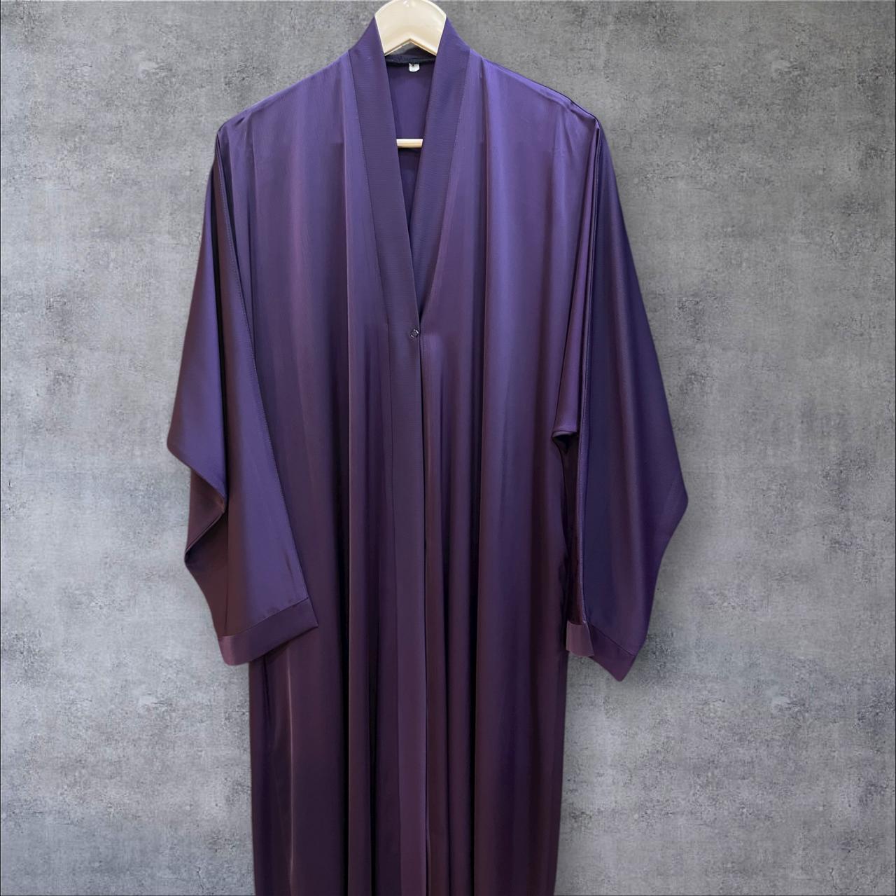 Highneck frontopen abaya