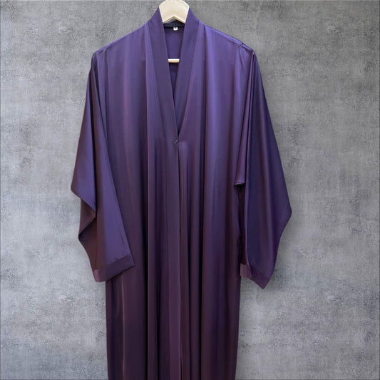 Highneck frontopen abaya