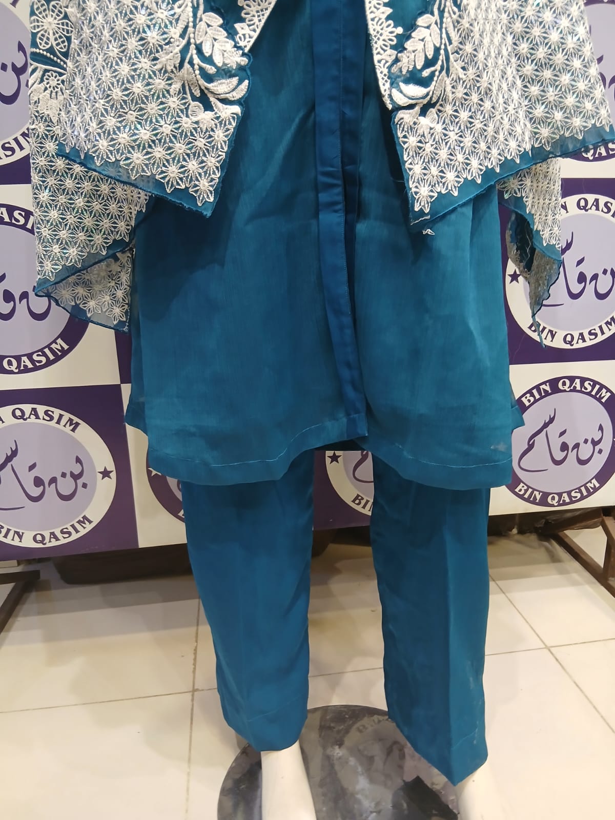 AZURE CHIFFON EMBROIDERED COLLECTION