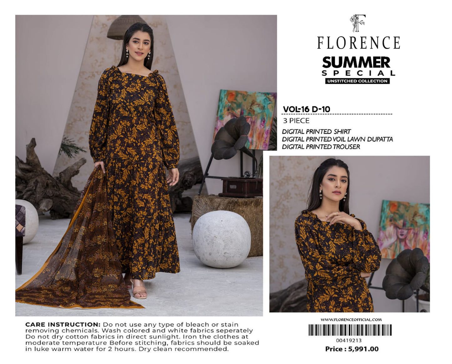 FLORENCE LAWN 3 PC COLLECTION