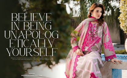 CHARIZMA SHEEN Embroidered Lawn