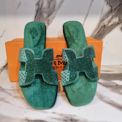 Hermes stone flat