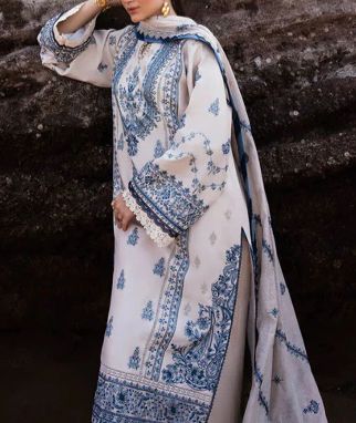 FLORENT LAWN DIGITAL PRINT ORGANZA