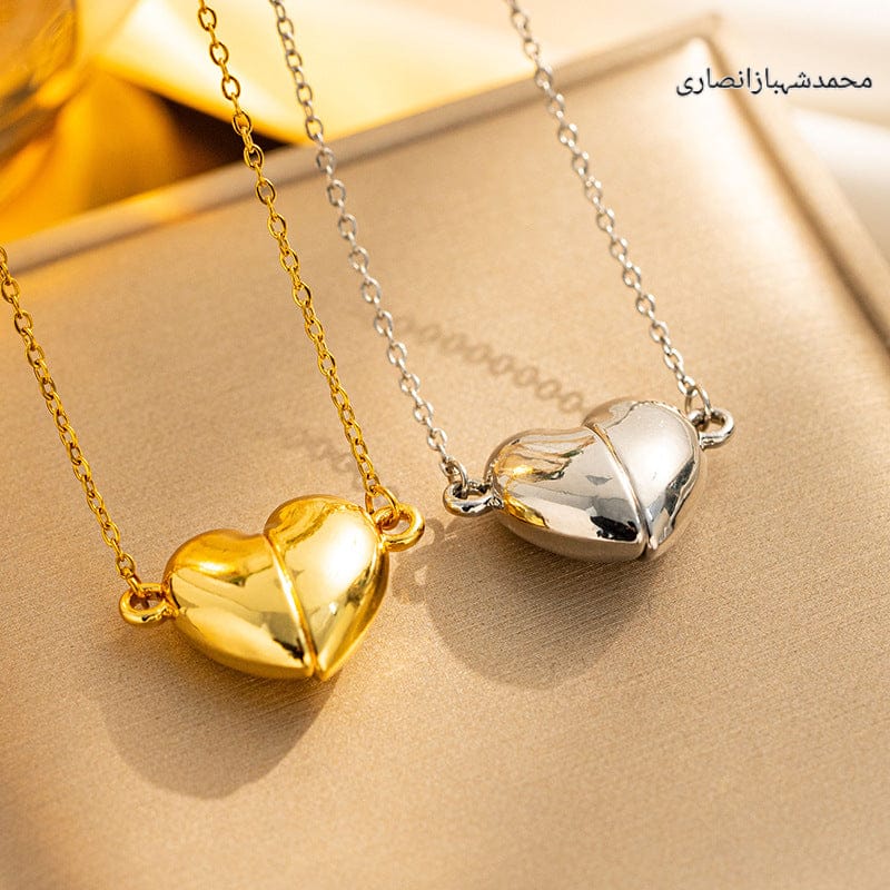 Magnet Heart Loket Chain