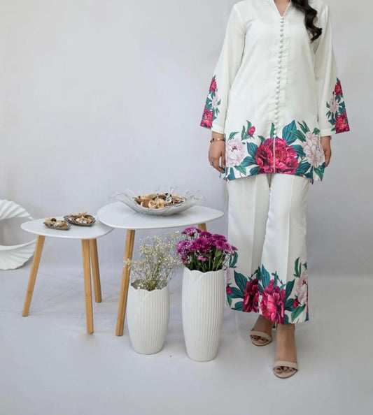 Floral Digital Printed