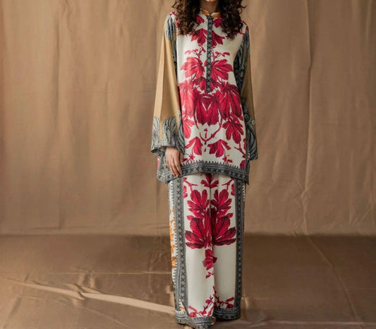 Floral Digital Printed