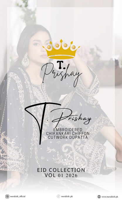 T.PARISHAY Embroidered 3 Piece Lawn EID Collection