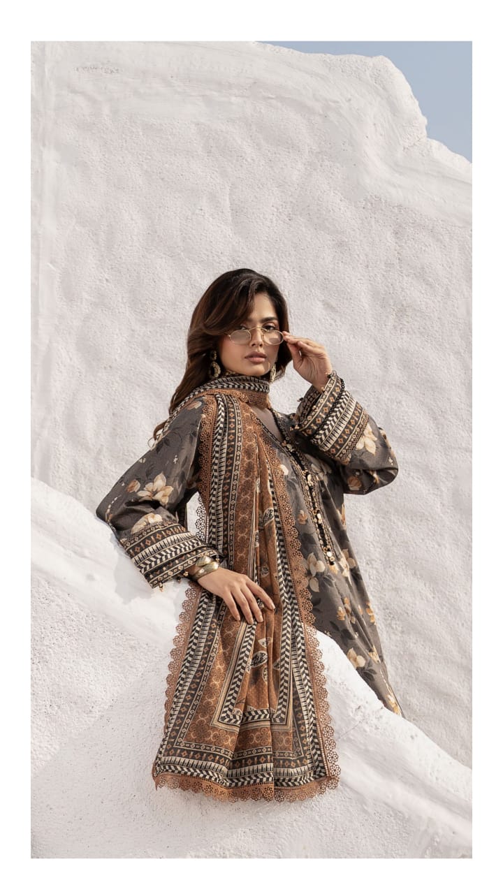 Colors Digital Printed Lawn