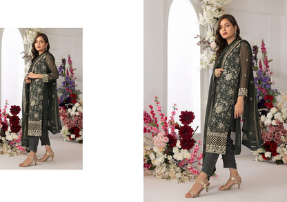 Bahar Ready to Wear Festive Stitched Chiffon