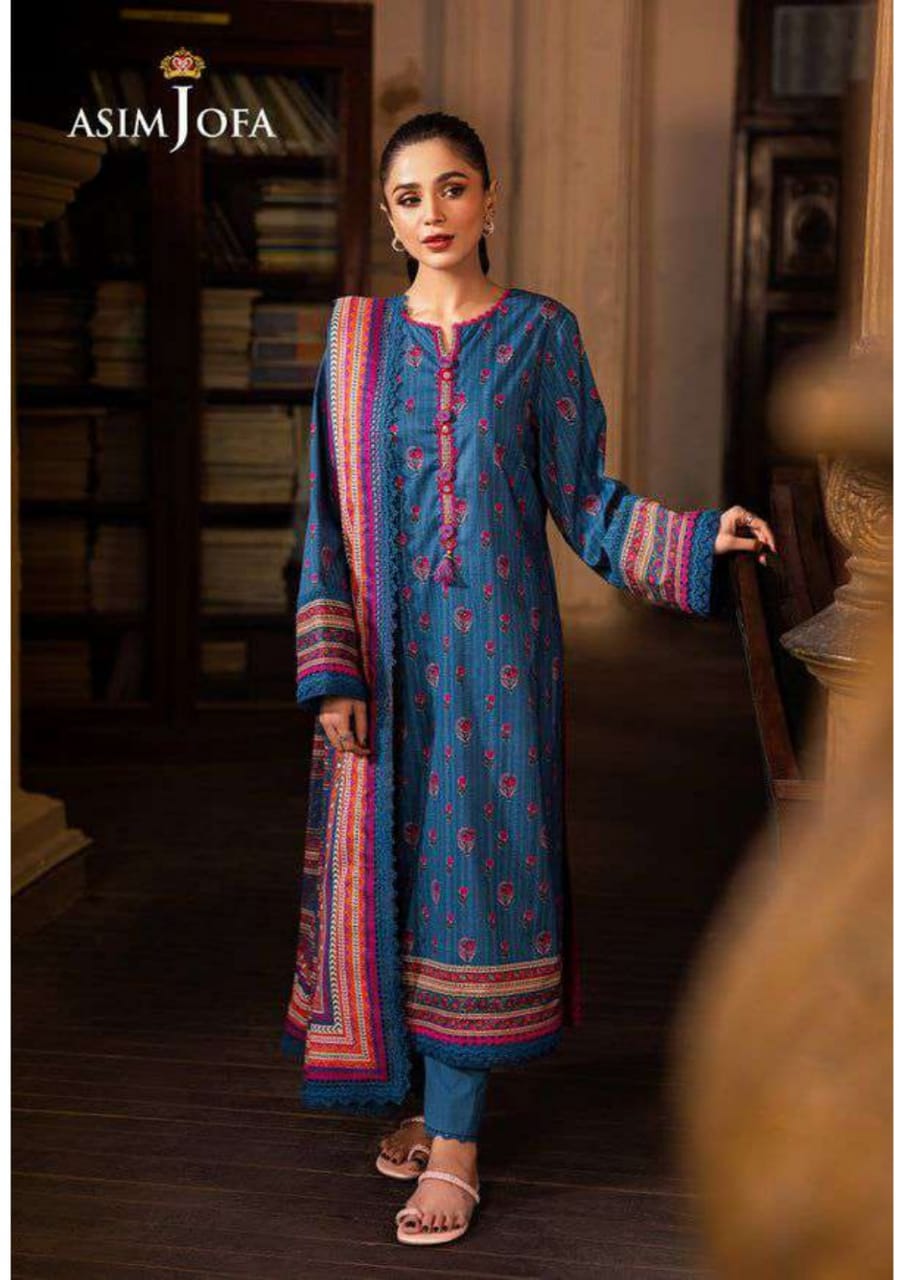 ASIM JOFA Printed Lawn Combined
