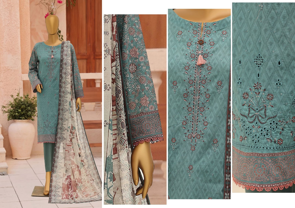 ASASA Digital Printed Embroidered Collection