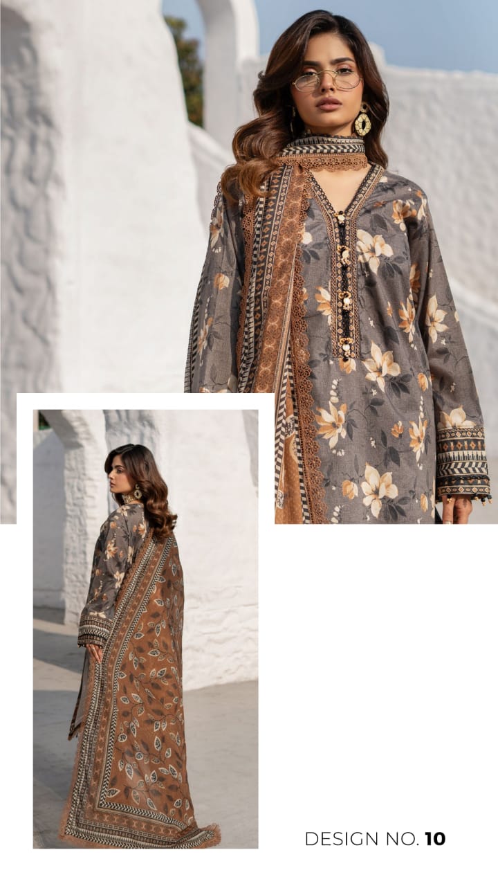 Colors Digital Printed Lawn