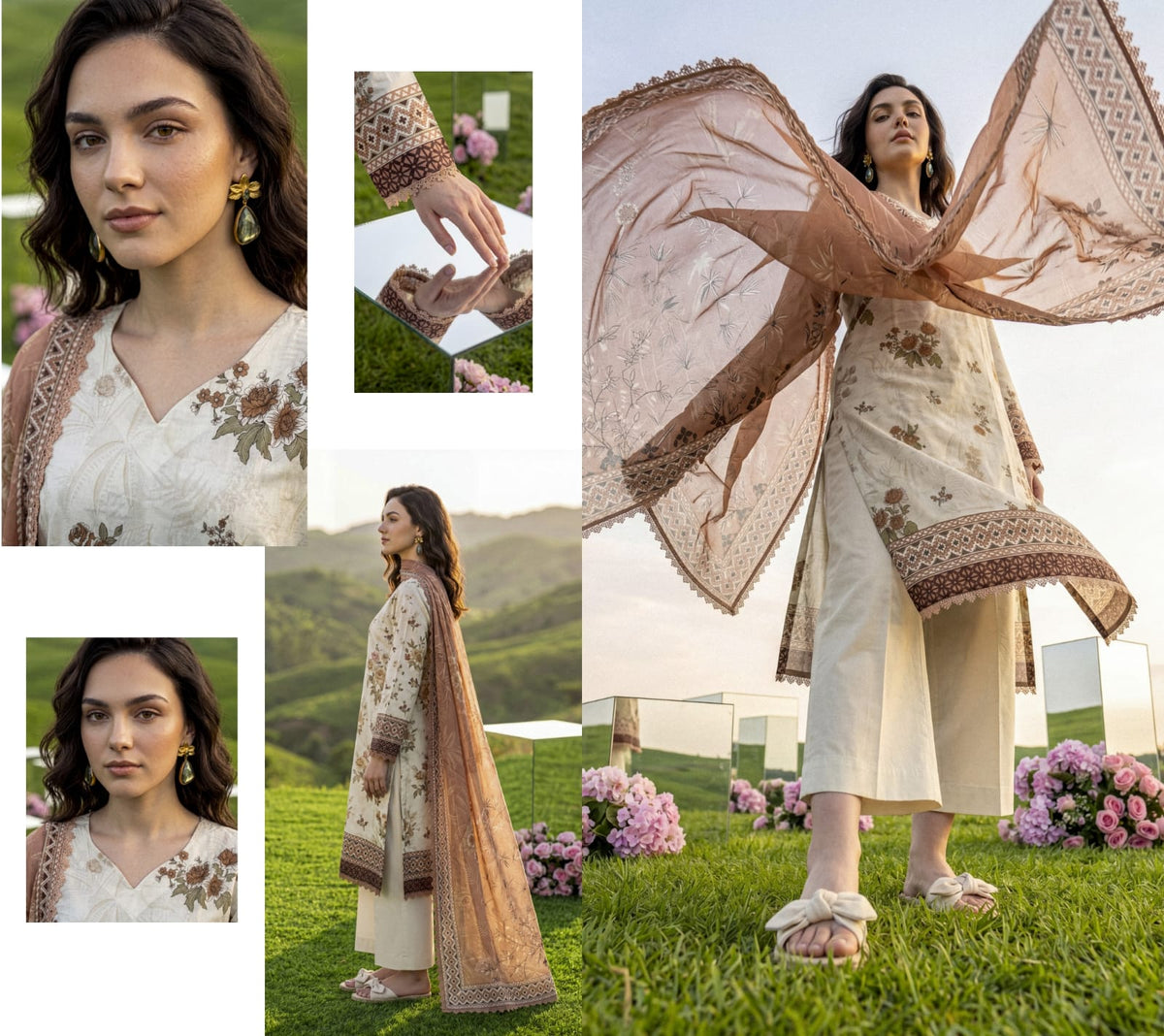 ELAYA PRINTS PREMIUM DROP 106 Lawn Prints