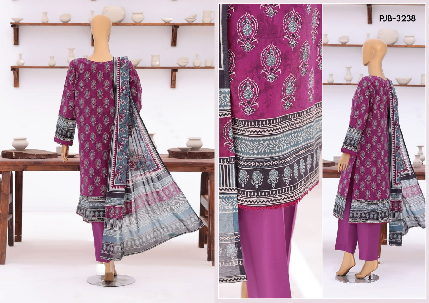 HZ Platinum Jaipuri Prints