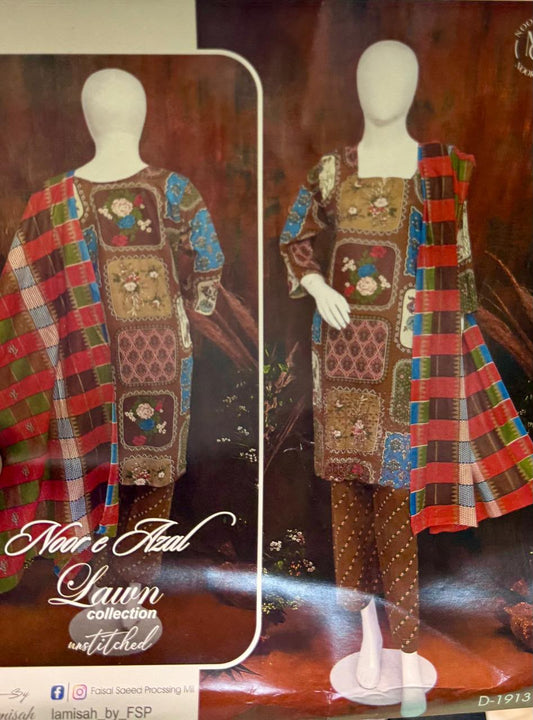 Noor e Azal Lawn 2026 Collection