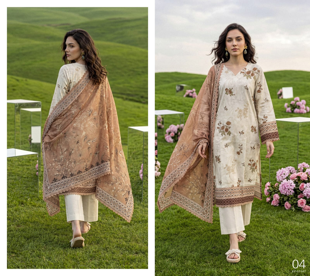 ELAYA PRINTS PREMIUM DROP 106 Lawn Prints