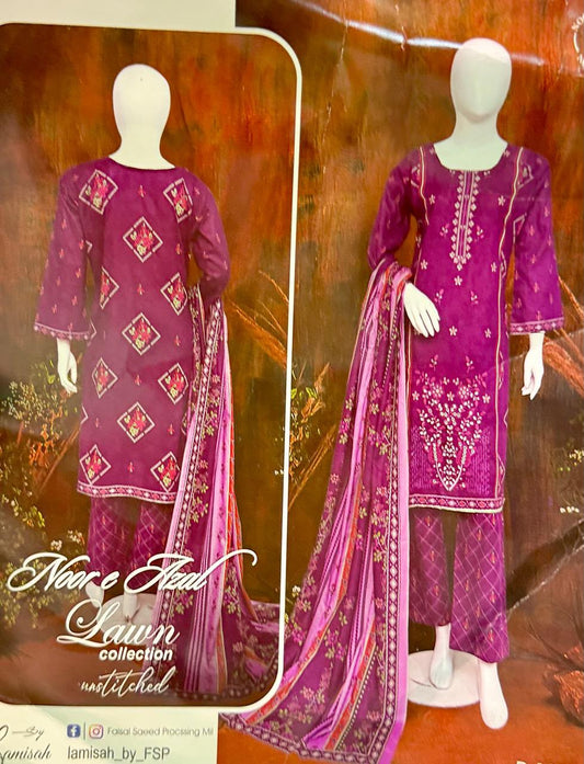 Noor e Azal Lawn 2026 Collection