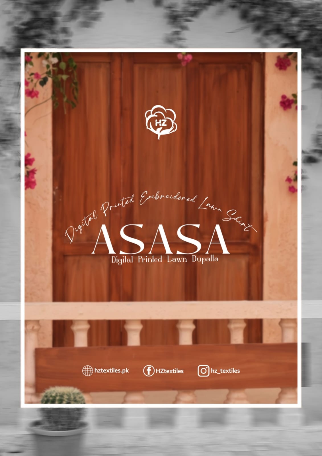 ASASA Digital Printed Embroidered Collection