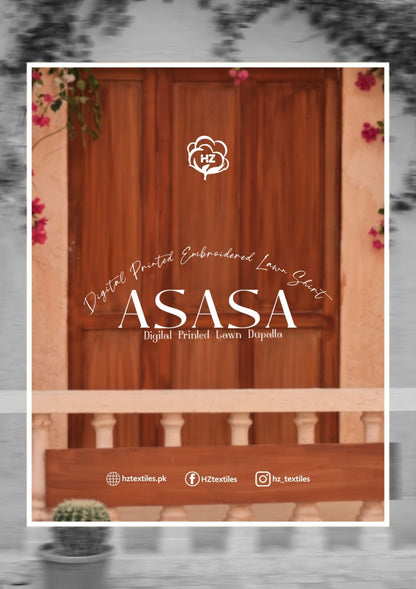 ASASA Digital Printed Embroidered Collection