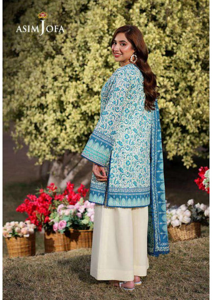 ASIM JOFA Printed Lawn Combined