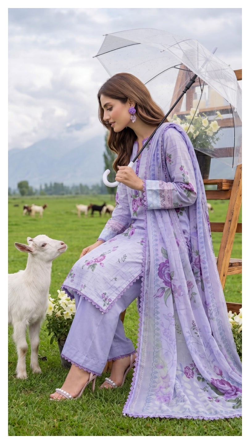 COLORS DIGITAL PRINTED LAWN CHIFFON DUPATTA EDITION