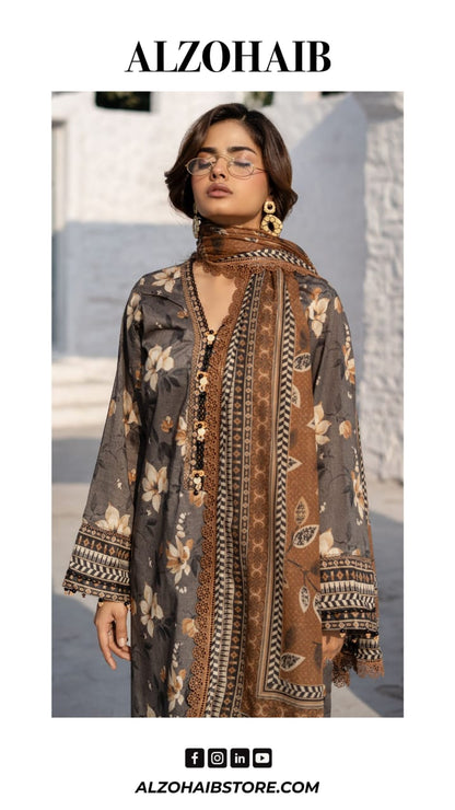 Colors Digital Printed Lawn