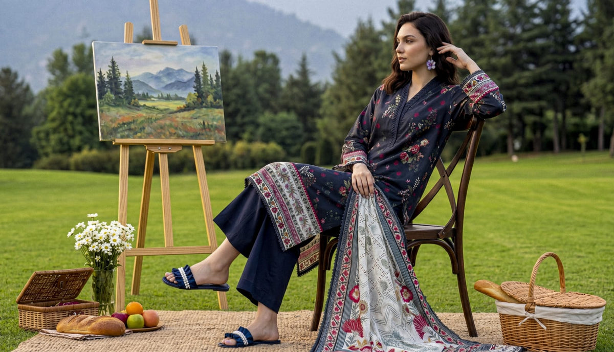 ELAYA PRINTS PREMIUM DROP 106 Lawn Prints