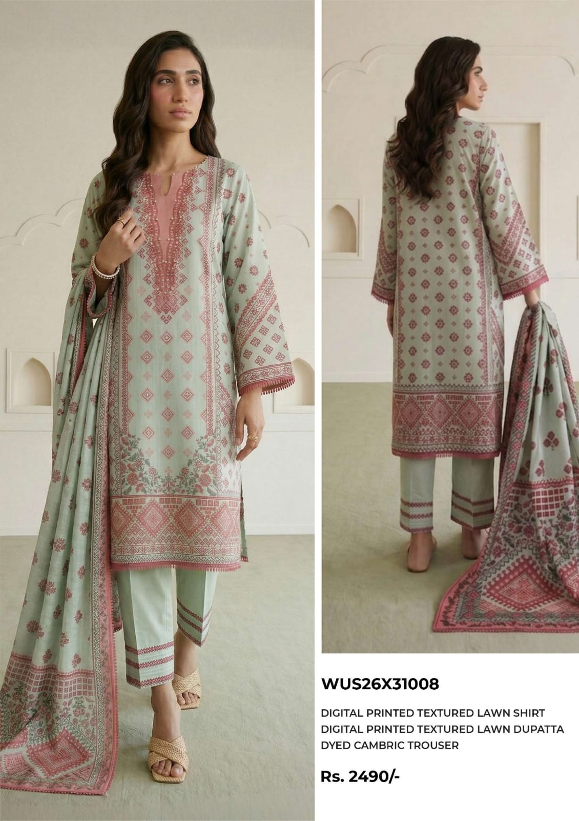 ZELLBURY LAWN Printed 3 PIECE Collection VOL-6 2026