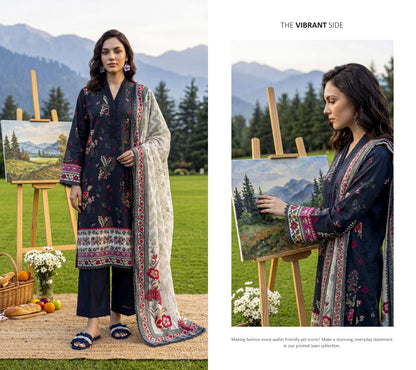 ELAYA PRINTS PREMIUM DROP 106 Lawn Prints