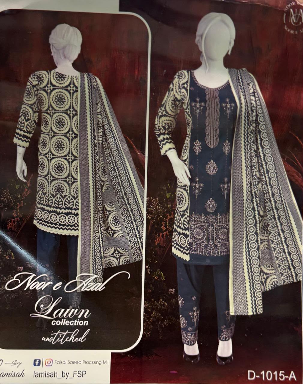 Noor e Azal Lawn 2026 Collection