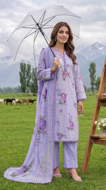 COLORS DIGITAL PRINTED LAWN CHIFFON DUPATTA EDITION
