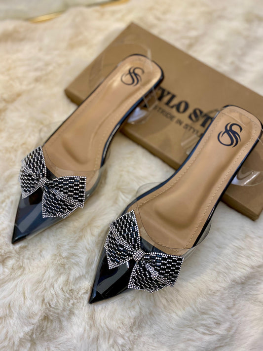 Crystal Luxe Mules