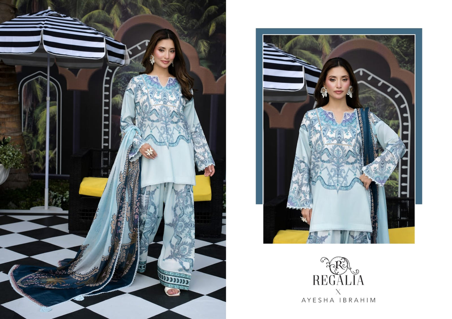 AYESHA IBRAHIM LUXURY LAWN PRINTS