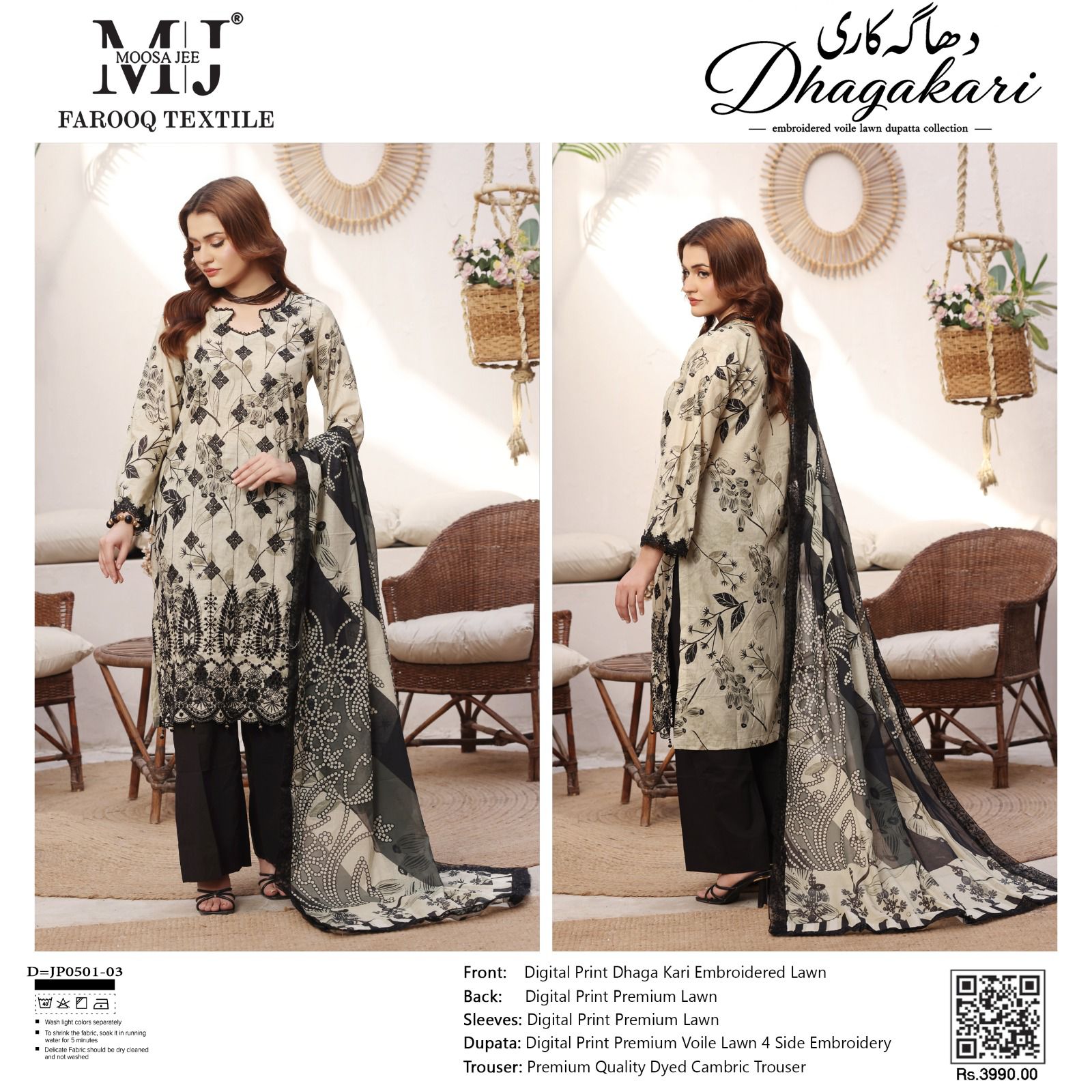 Dhagakari Embroidered Collection Vol-1