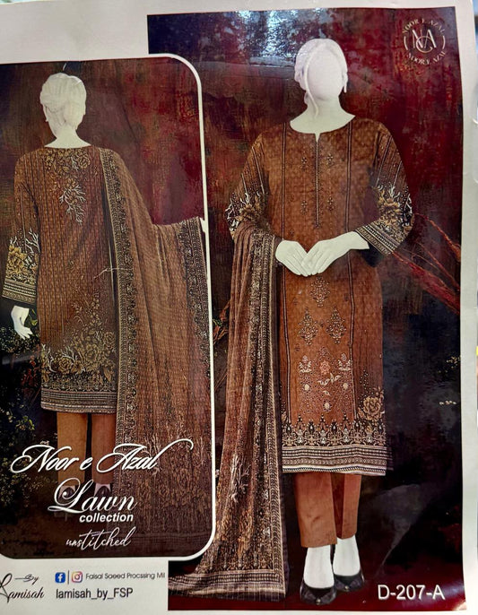 Noor e Azal Lawn 2026 Collection