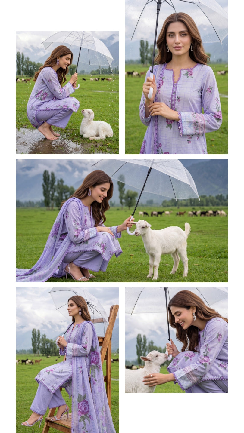COLORS DIGITAL PRINTED LAWN CHIFFON DUPATTA EDITION
