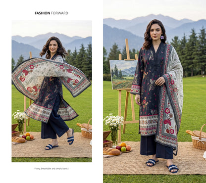 ELAYA PRINTS PREMIUM DROP 106 Lawn Prints