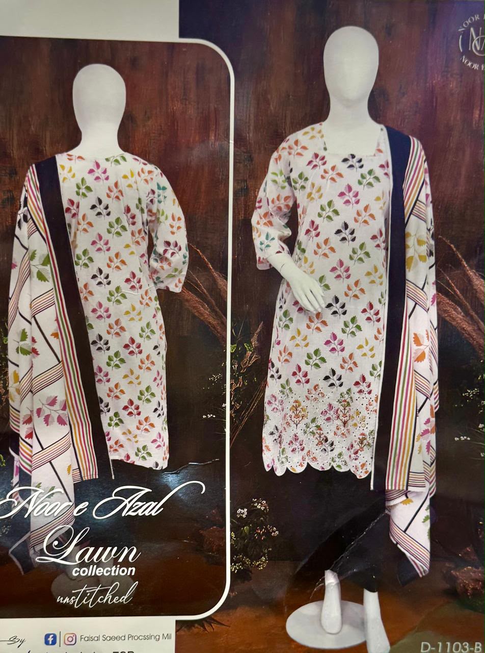 Noor e Azal Lawn 2026 Collection