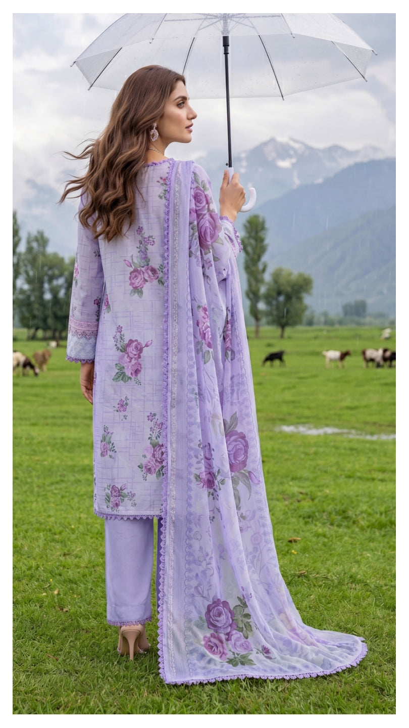 COLORS DIGITAL PRINTED LAWN CHIFFON DUPATTA EDITION