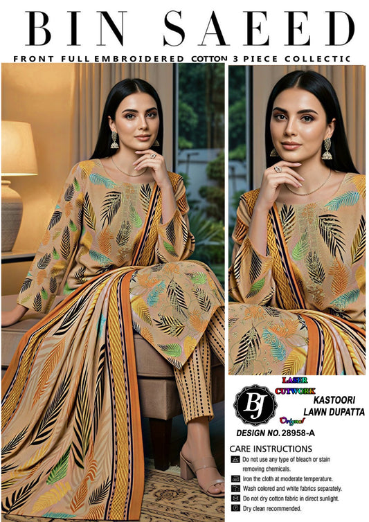 BJ Cotton Dupatta