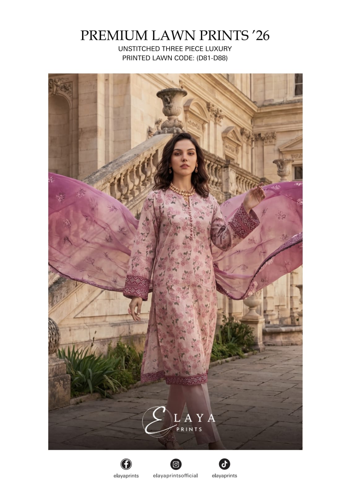 ELAYA PREMIUM LAWN PRINTS