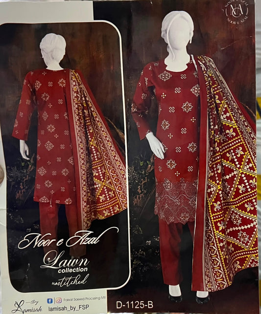 Noor e Azal Lawn 2026 Collection
