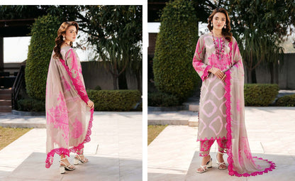 CHARIZMA SHEEN Embroidered Lawn