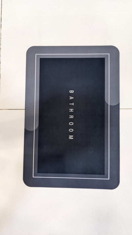 Water Absorbent & Anti Slip Bathroom Mat