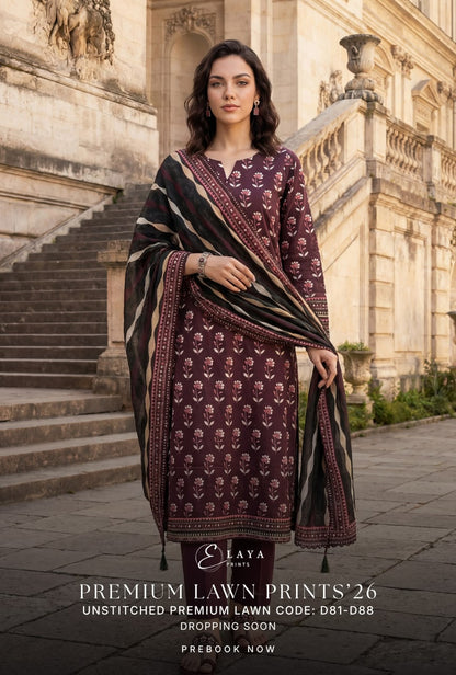 ELAYA PREMIUM LAWN PRINTS