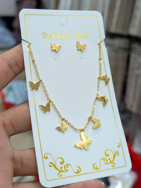 Stainless Steel Locket Set